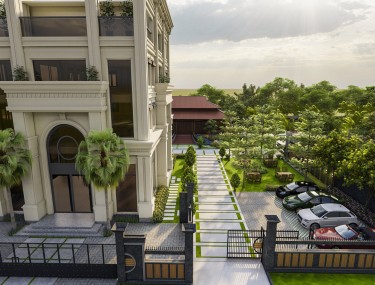 Thiết kế sân vườn - Văn phòng nghỉ dưỡng - Nhơn Trạch - Đồng Nai